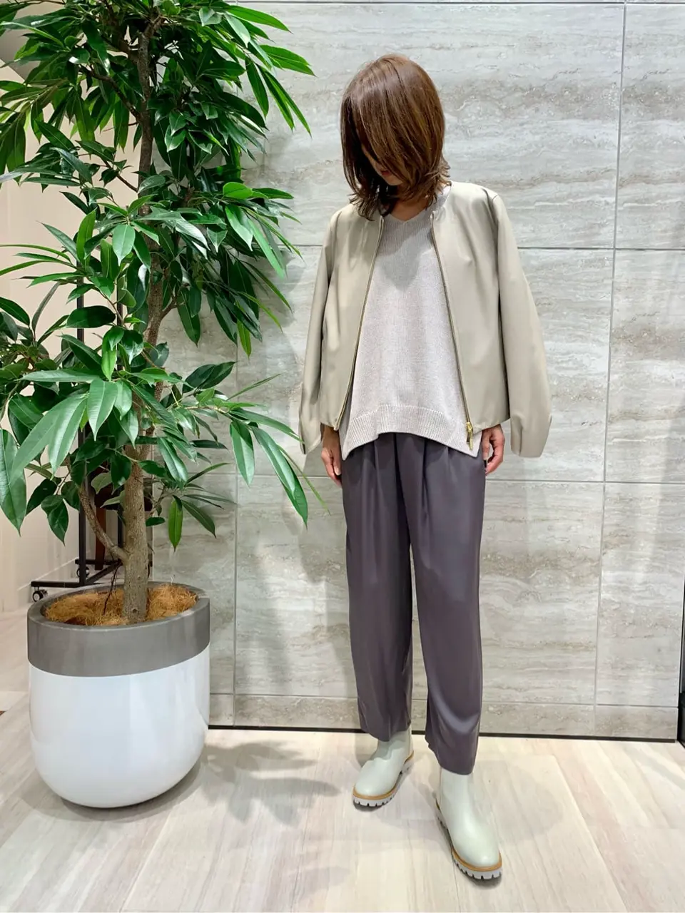 自由区 Ishii コーディネート画像