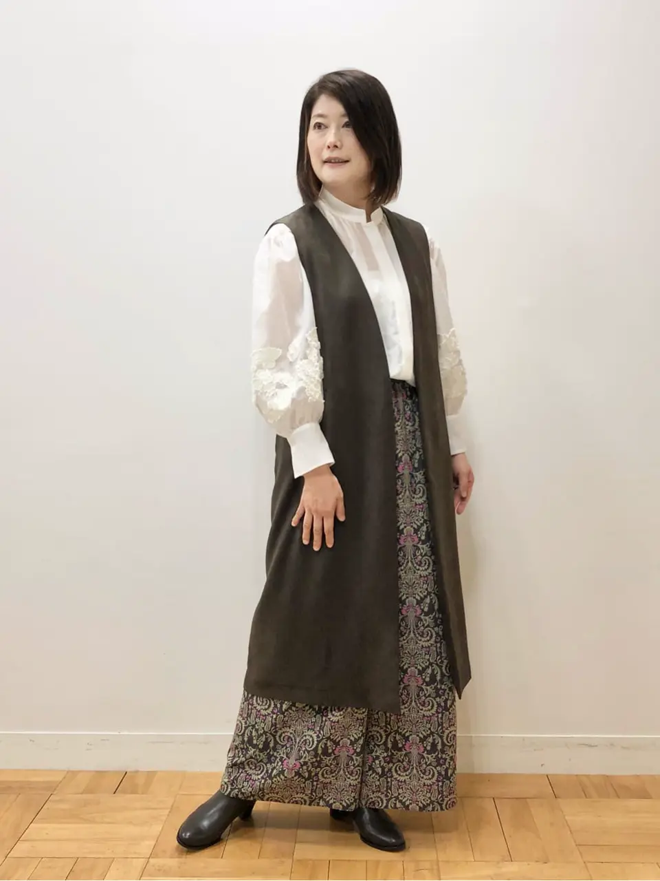 自由区 三木 コーディネート画像