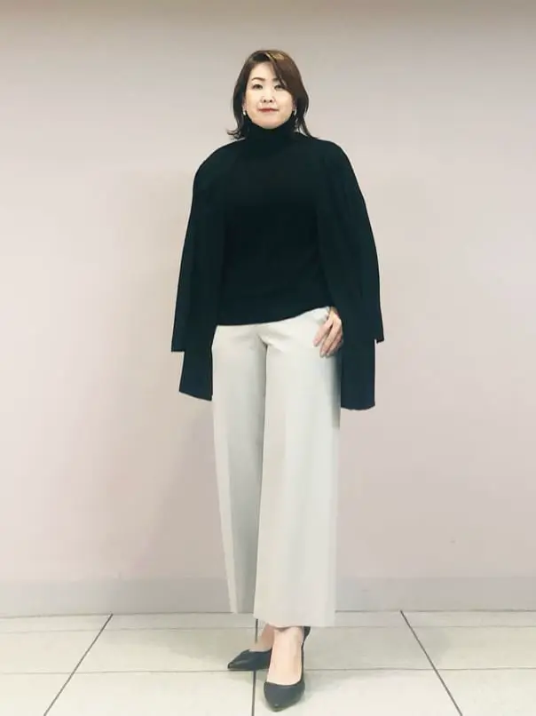 自由区 上島 コーディネート画像