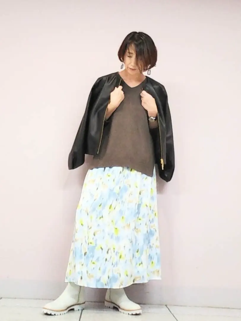 自由区 浅野 コーディネート画像