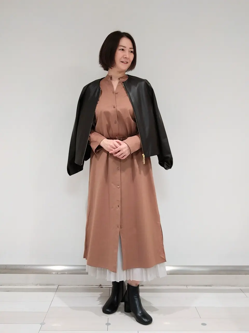 自由区 奥山 コーディネート画像