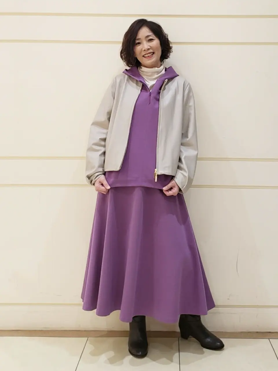 自由区 maruri コーディネート画像