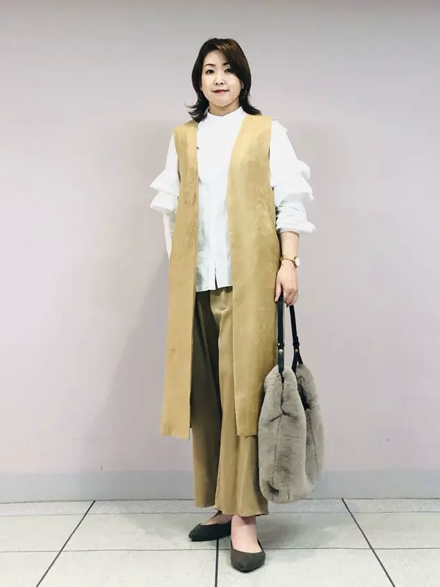 自由区 上島 コーディネート画像