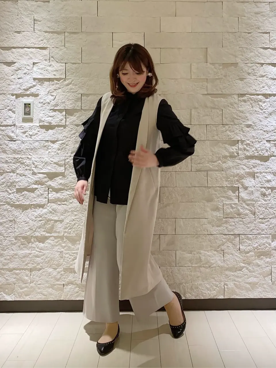 自由区 うめだ コーディネート画像