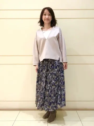 自由区 加藤 コーディネート画像