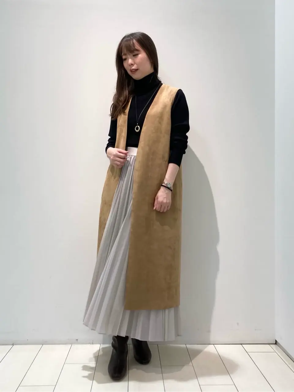  檀 コーディネート画像