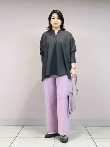 自由区 上島 コーディネート画像