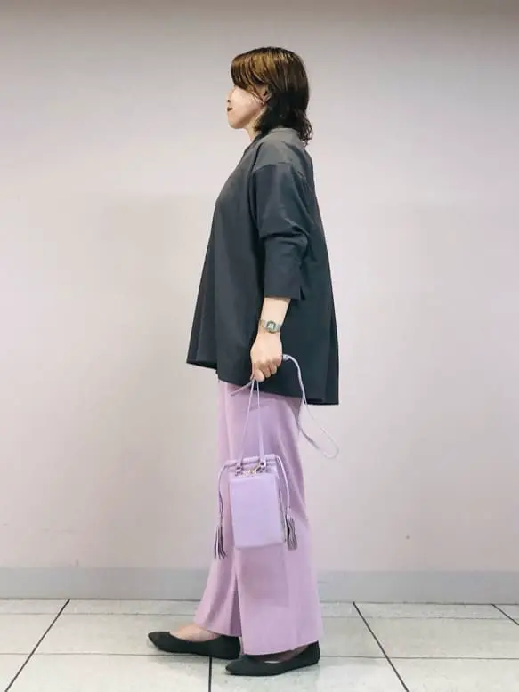 自由区 上島 コーディネート画像