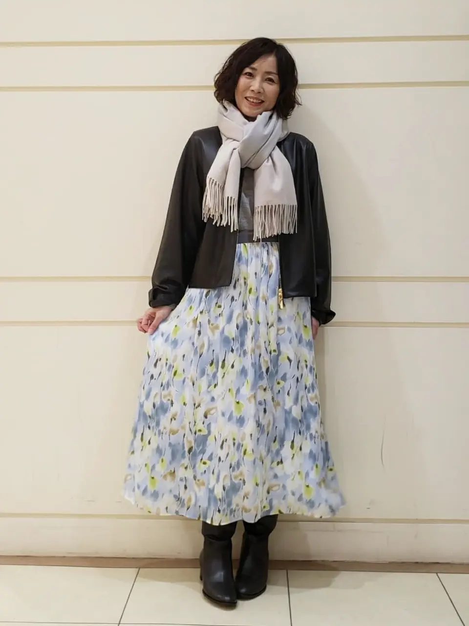 自由区 maruri コーディネート画像