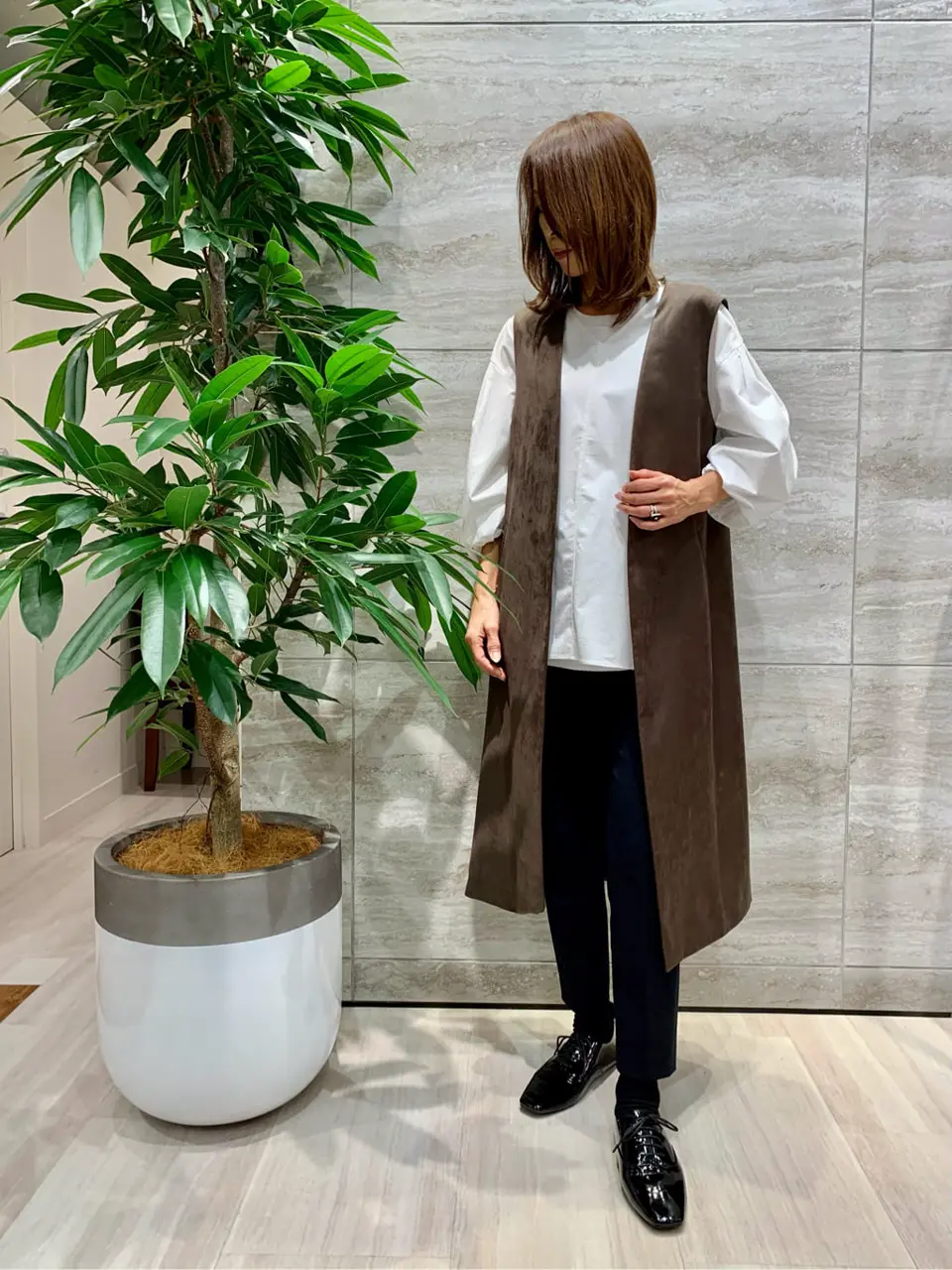 自由区 Ishii コーディネート画像