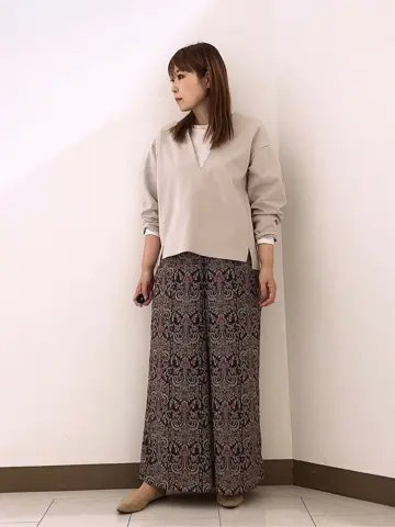 自由区 スタッフ コーディネート画像