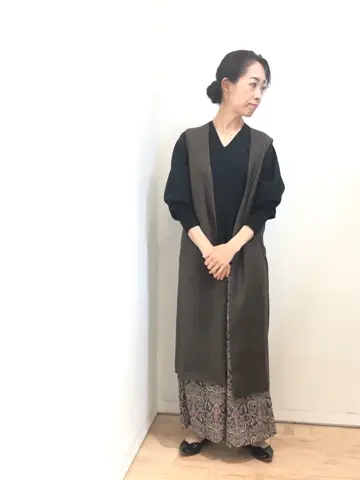 自由区 中尾 コーディネート画像