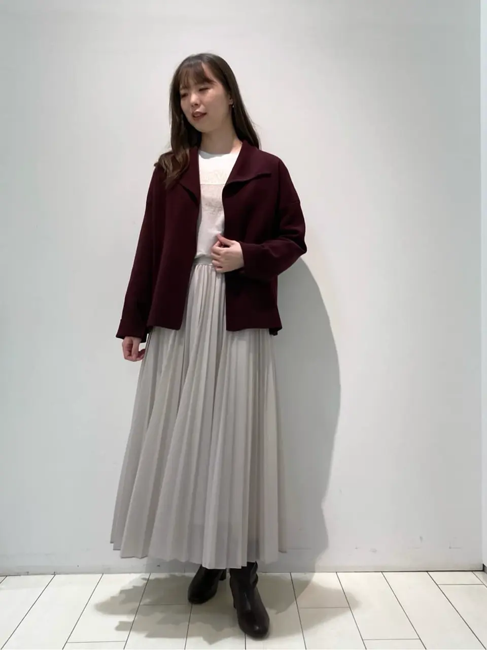  檀 コーディネート画像