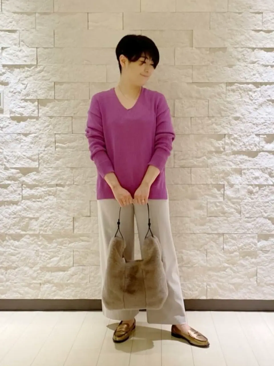 自由区 田中 コーディネート画像