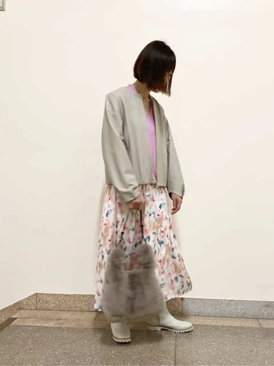 自由区 阿部 コーディネート画像