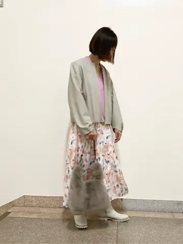 自由区 阿部 コーディネート画像