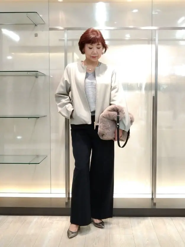 自由区 鶴田 コーディネート画像