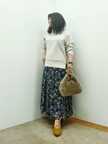 自由区 スタッフ コーディネート画像