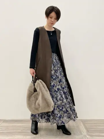 自由区 冨樫 コーディネート画像