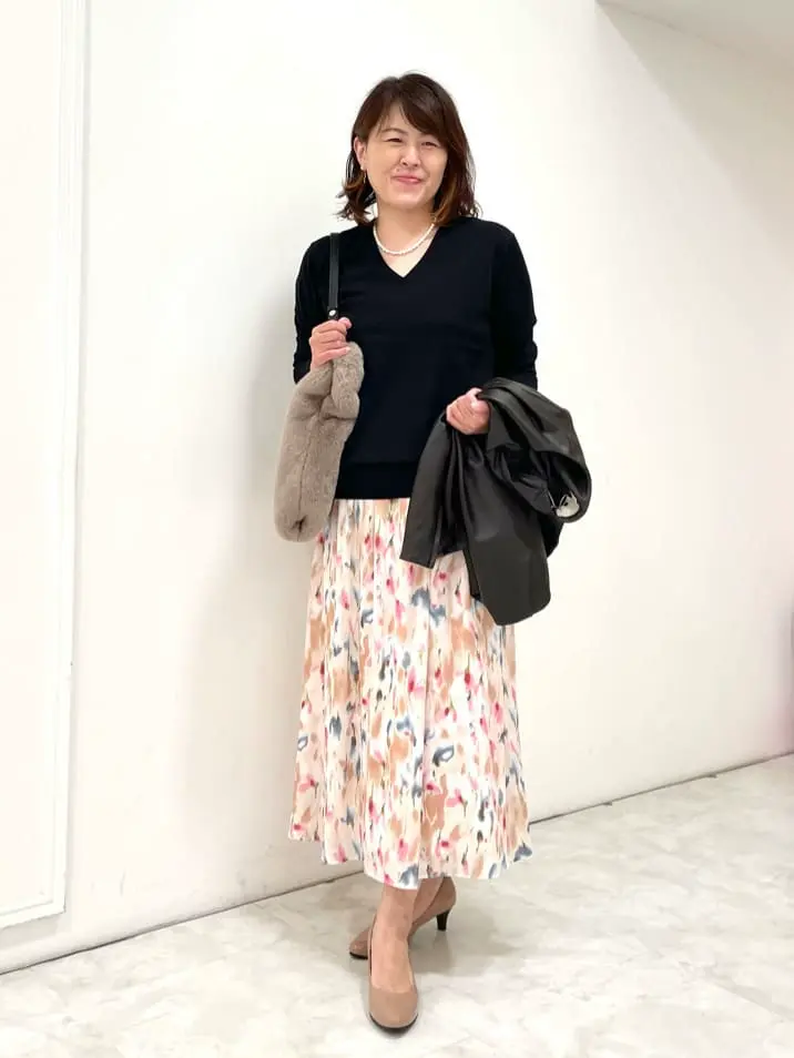 自由区 大野 コーディネート画像