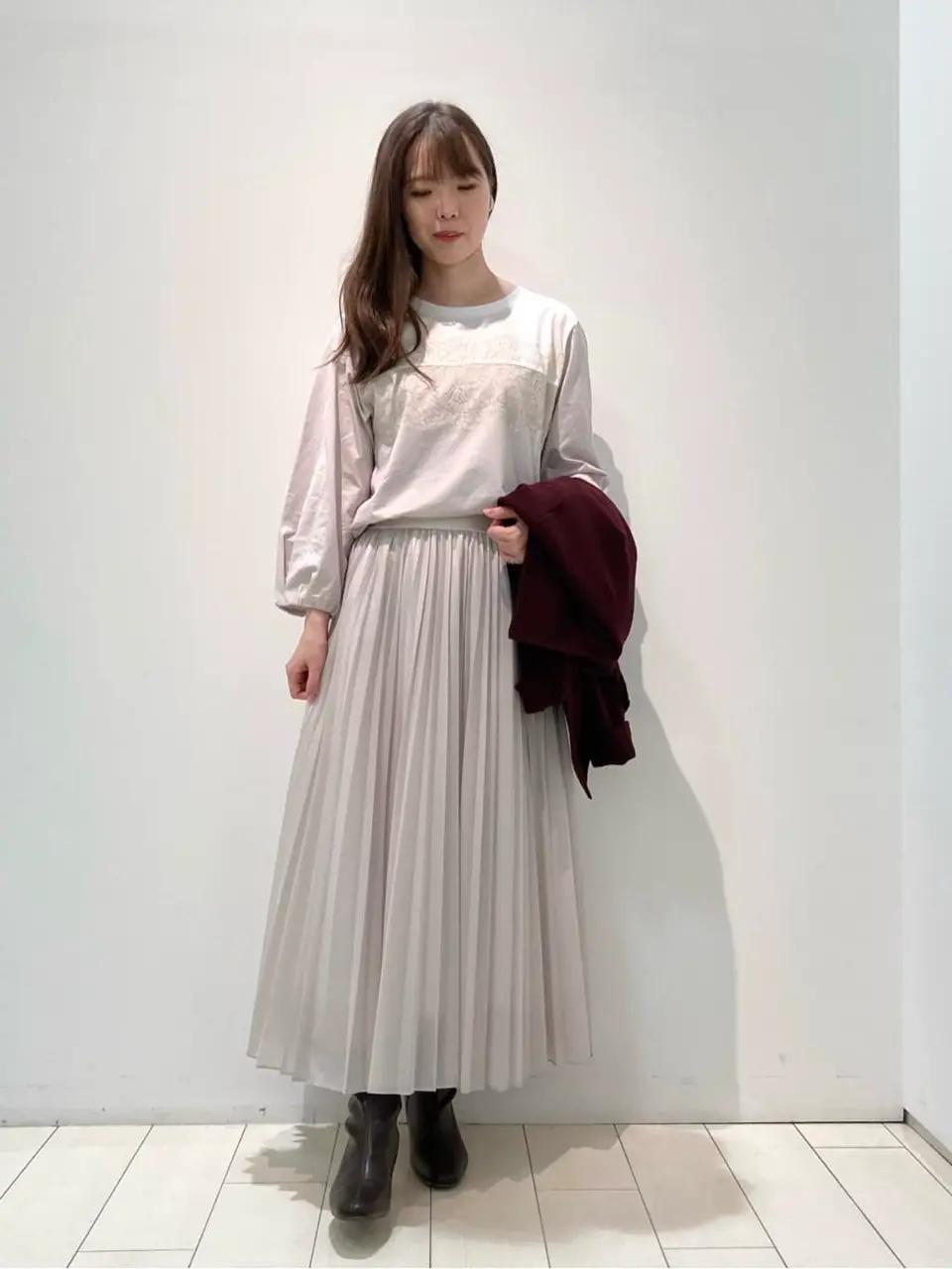  檀 コーディネート画像