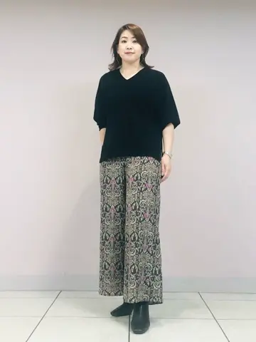 自由区 上島 コーディネート画像