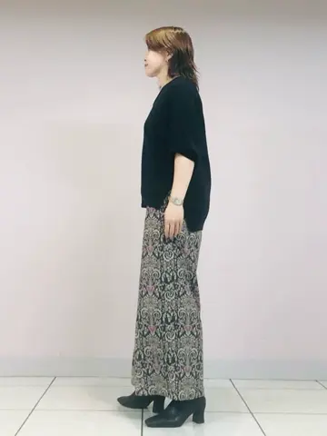 自由区 上島 コーディネート画像