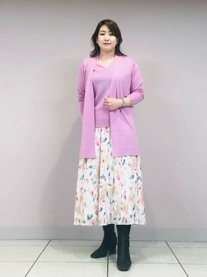 自由区 上島 コーディネート画像