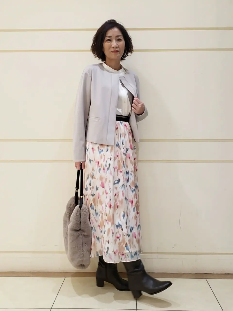 自由区 maruri コーディネート画像