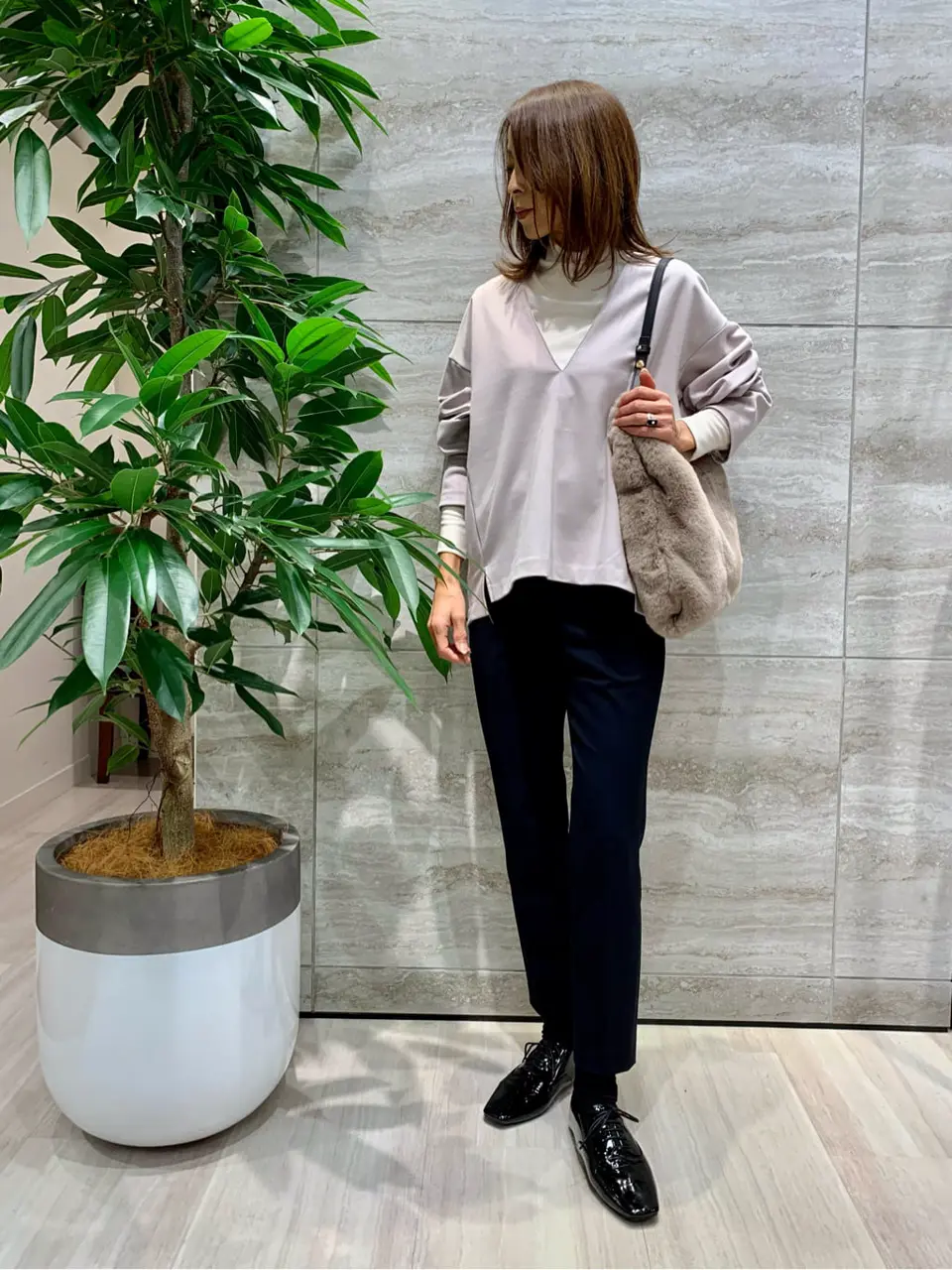 自由区 Ishii コーディネート画像