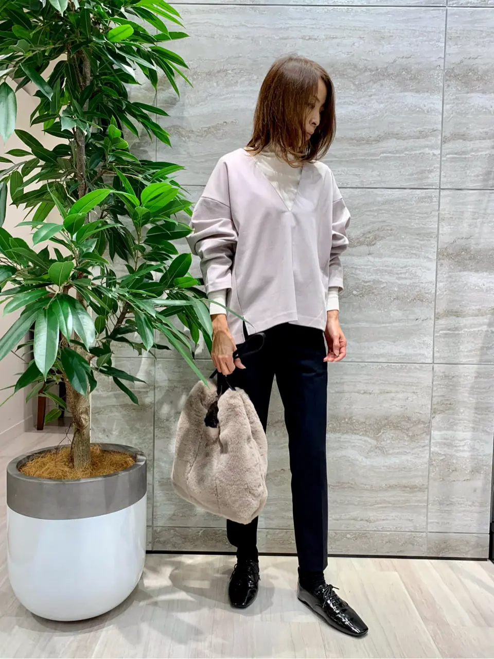 自由区 Ishii コーディネート画像