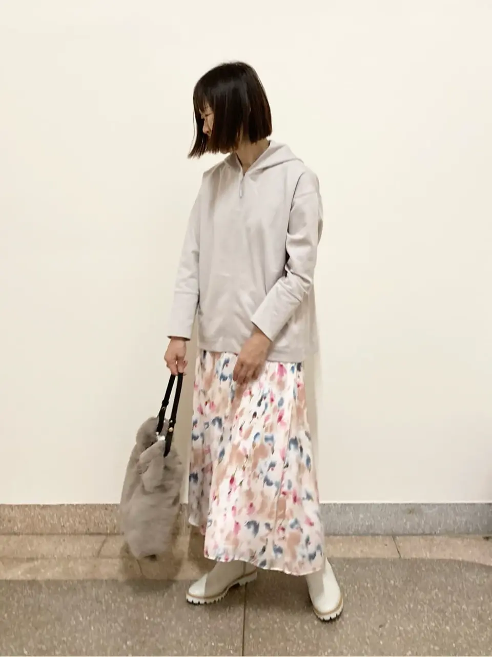 自由区 阿部 コーディネート画像