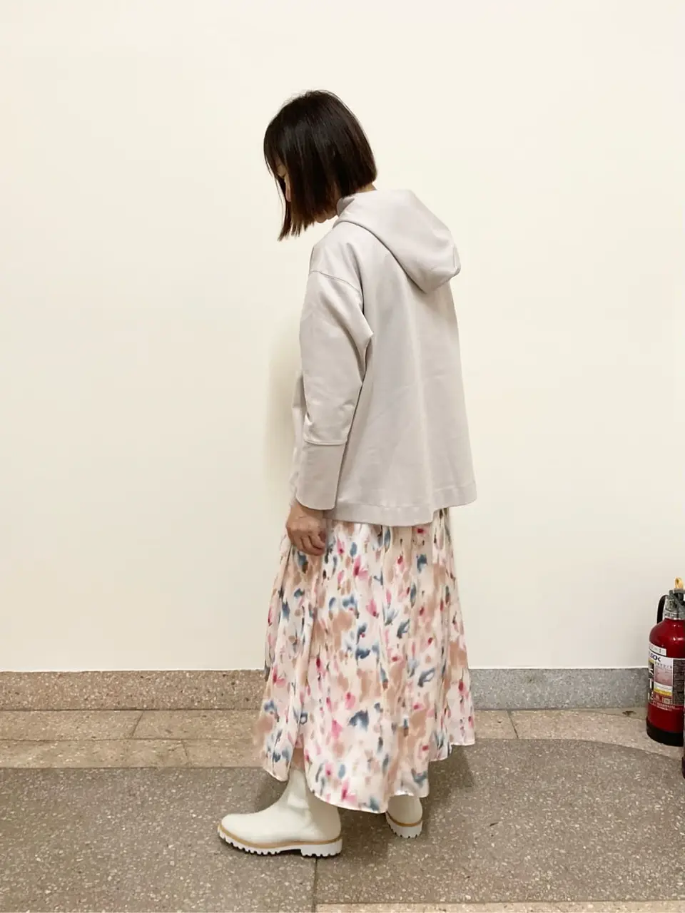 自由区 阿部 コーディネート画像