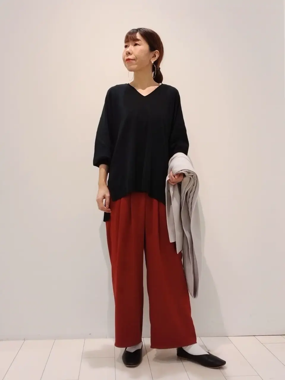 自由区 木場 コーディネート画像