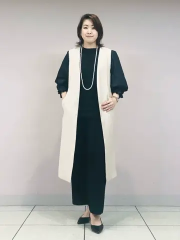 自由区 上島 コーディネート画像