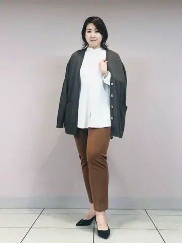 自由区 上島 コーディネート画像