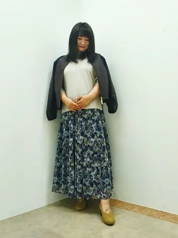 自由区 スタッフ コーディネート画像