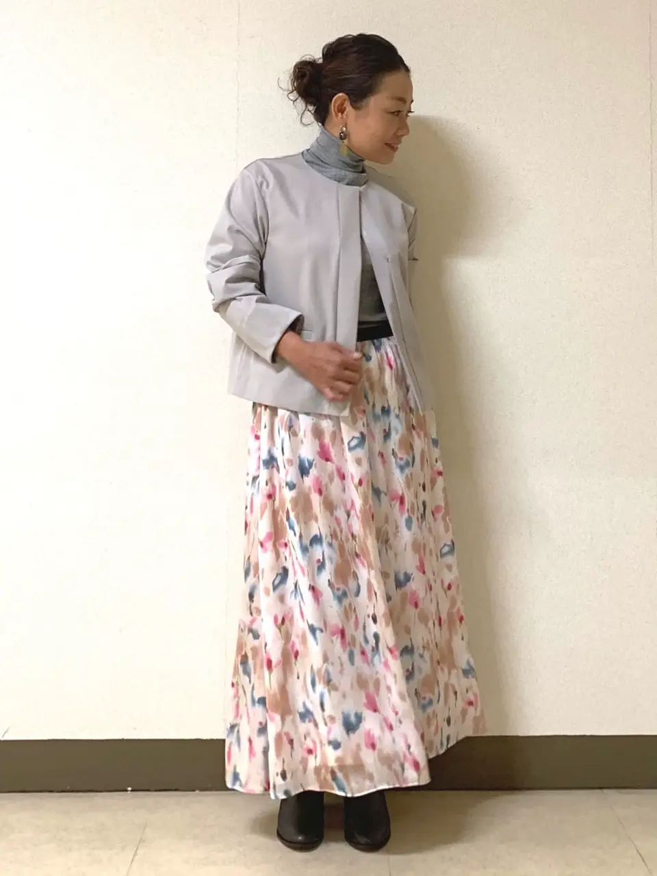 自由区 坂本 コーディネート画像