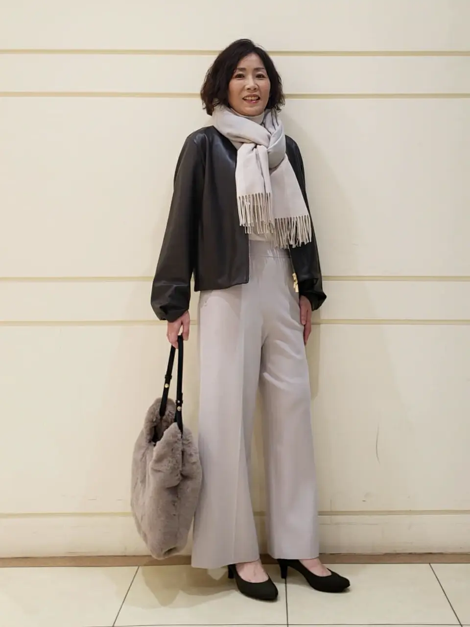 自由区 maruri コーディネート画像