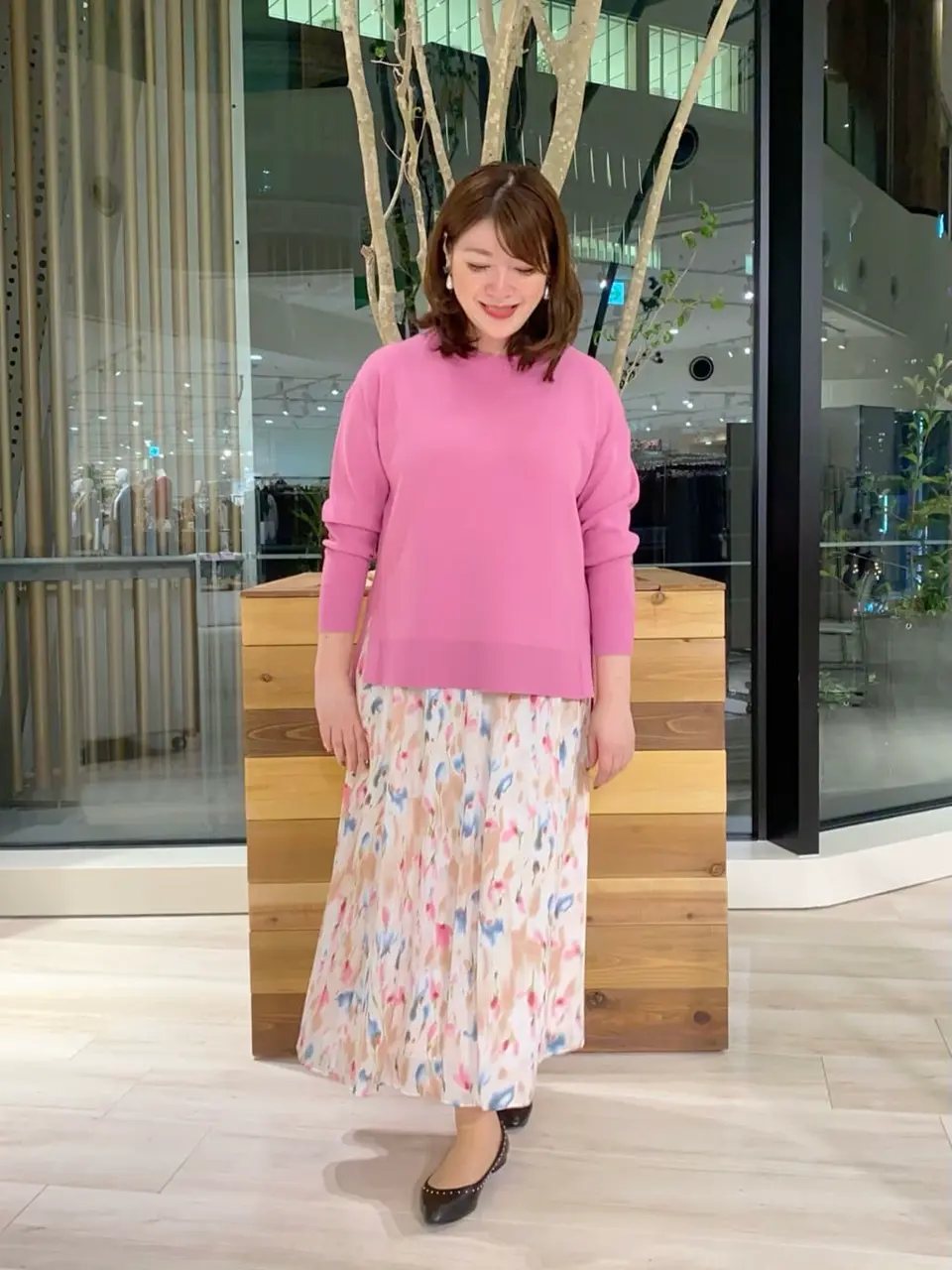 自由区 うめだ コーディネート画像