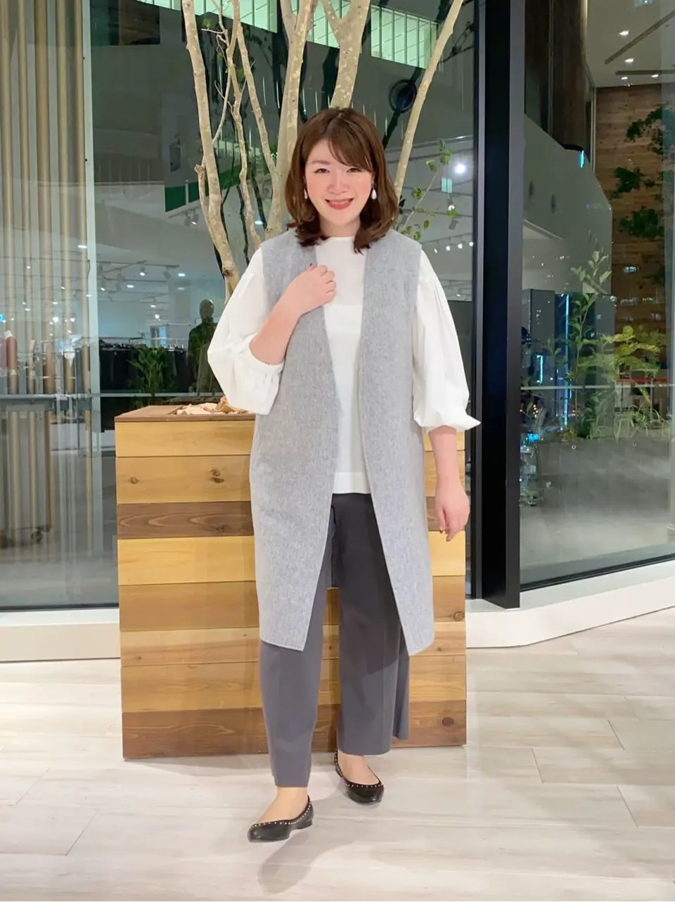 自由区 うめだ コーディネート画像