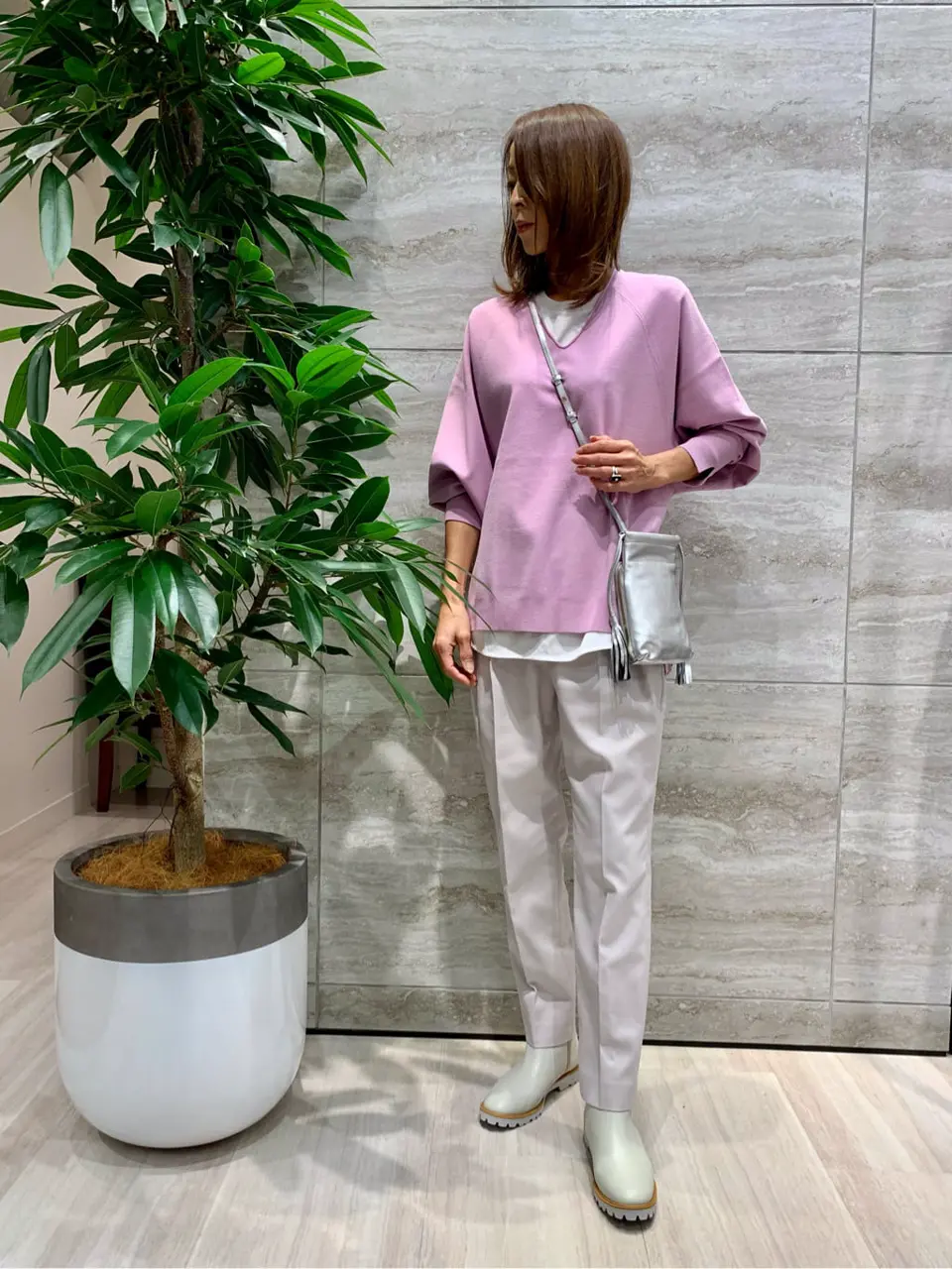 自由区 Ishii コーディネート画像