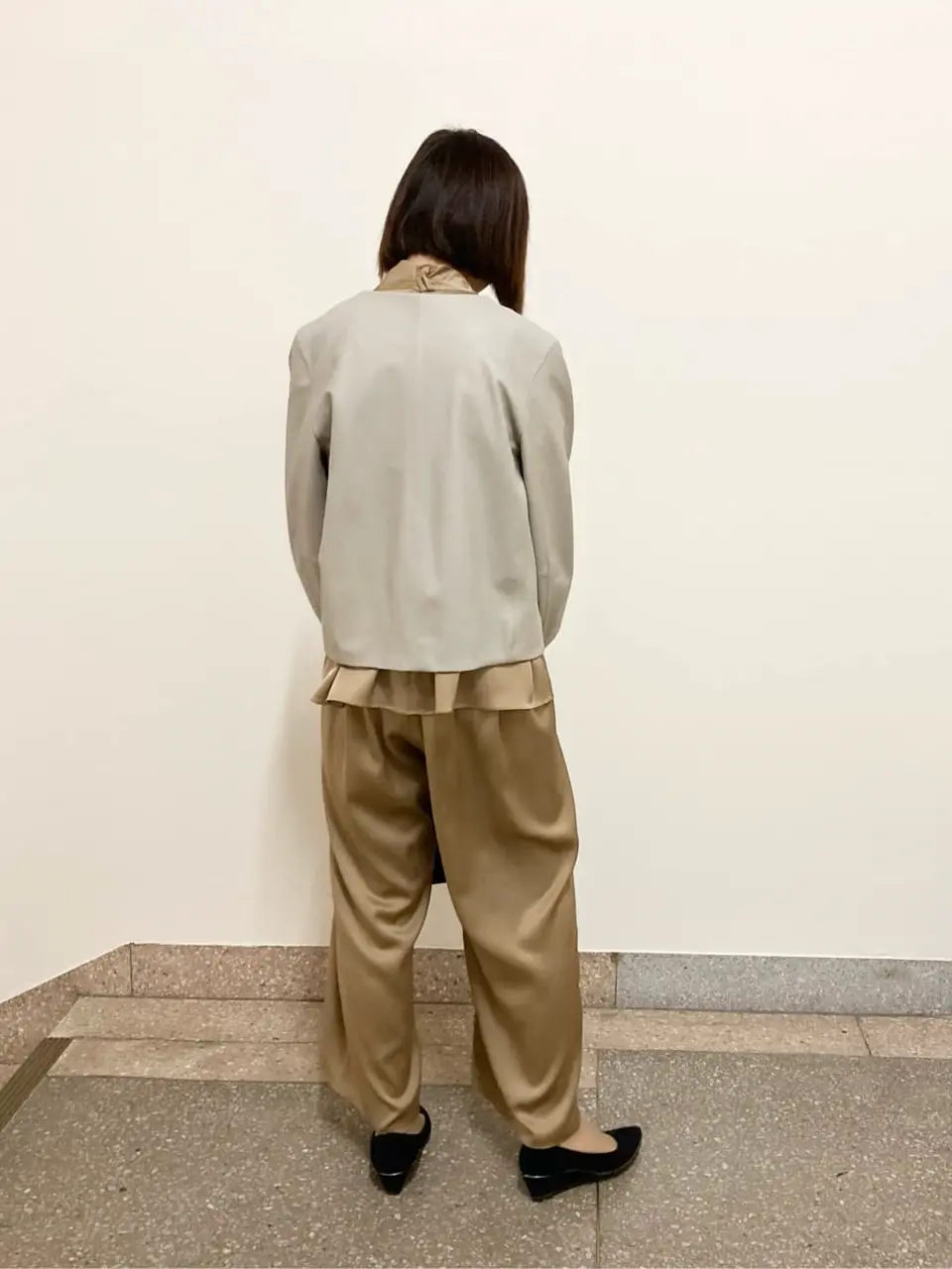 自由区 阿部 コーディネート画像