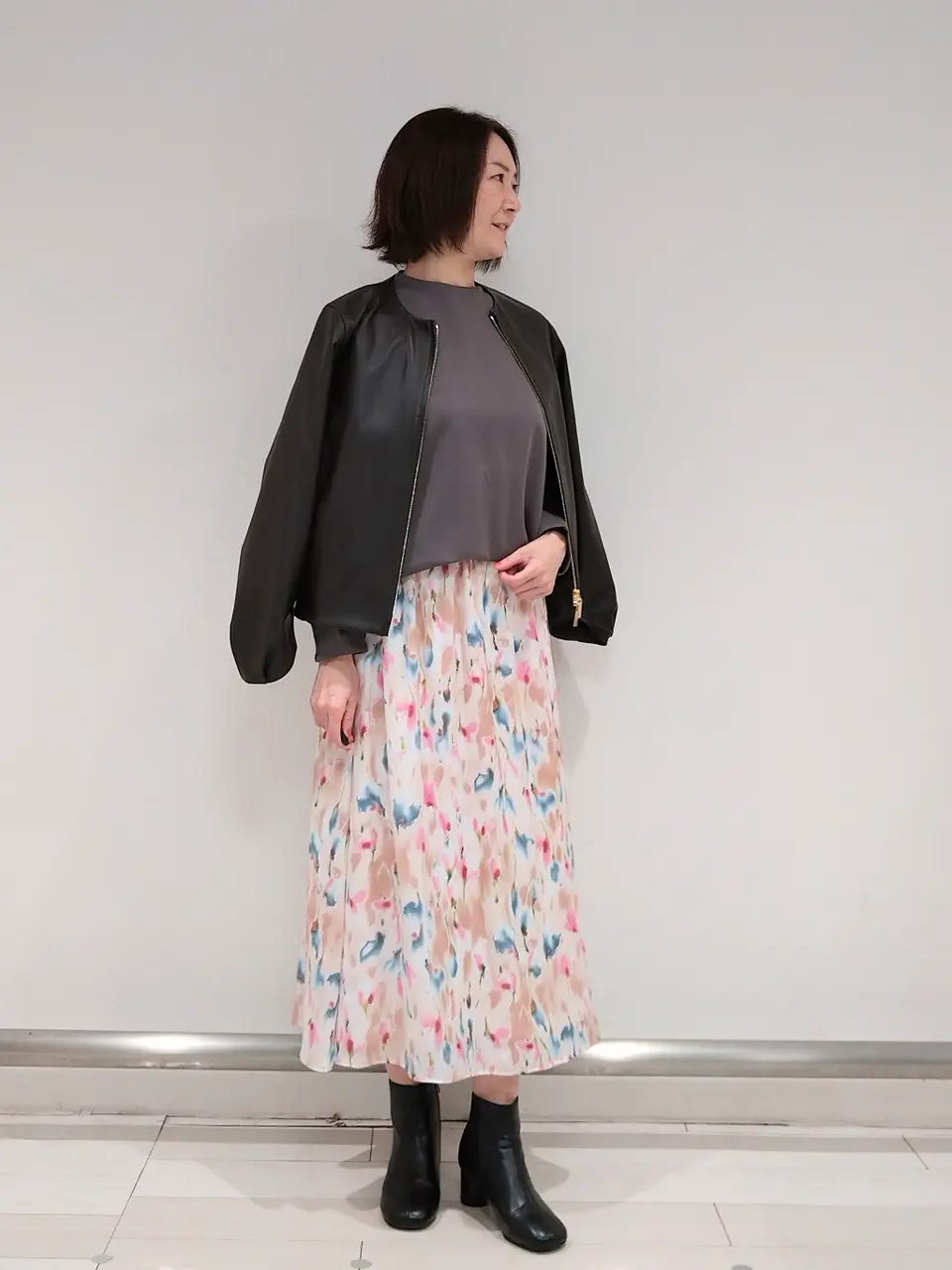 自由区 奥山 コーディネート画像