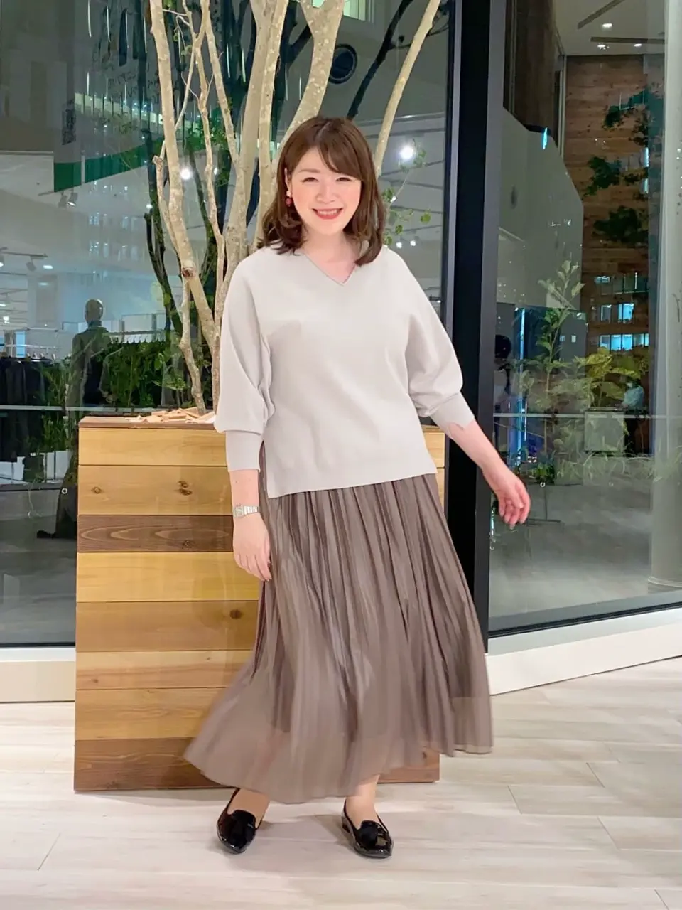 自由区 うめだ コーディネート画像