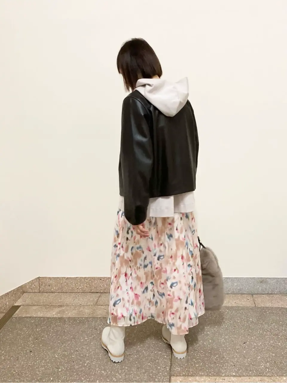 自由区 阿部 コーディネート画像