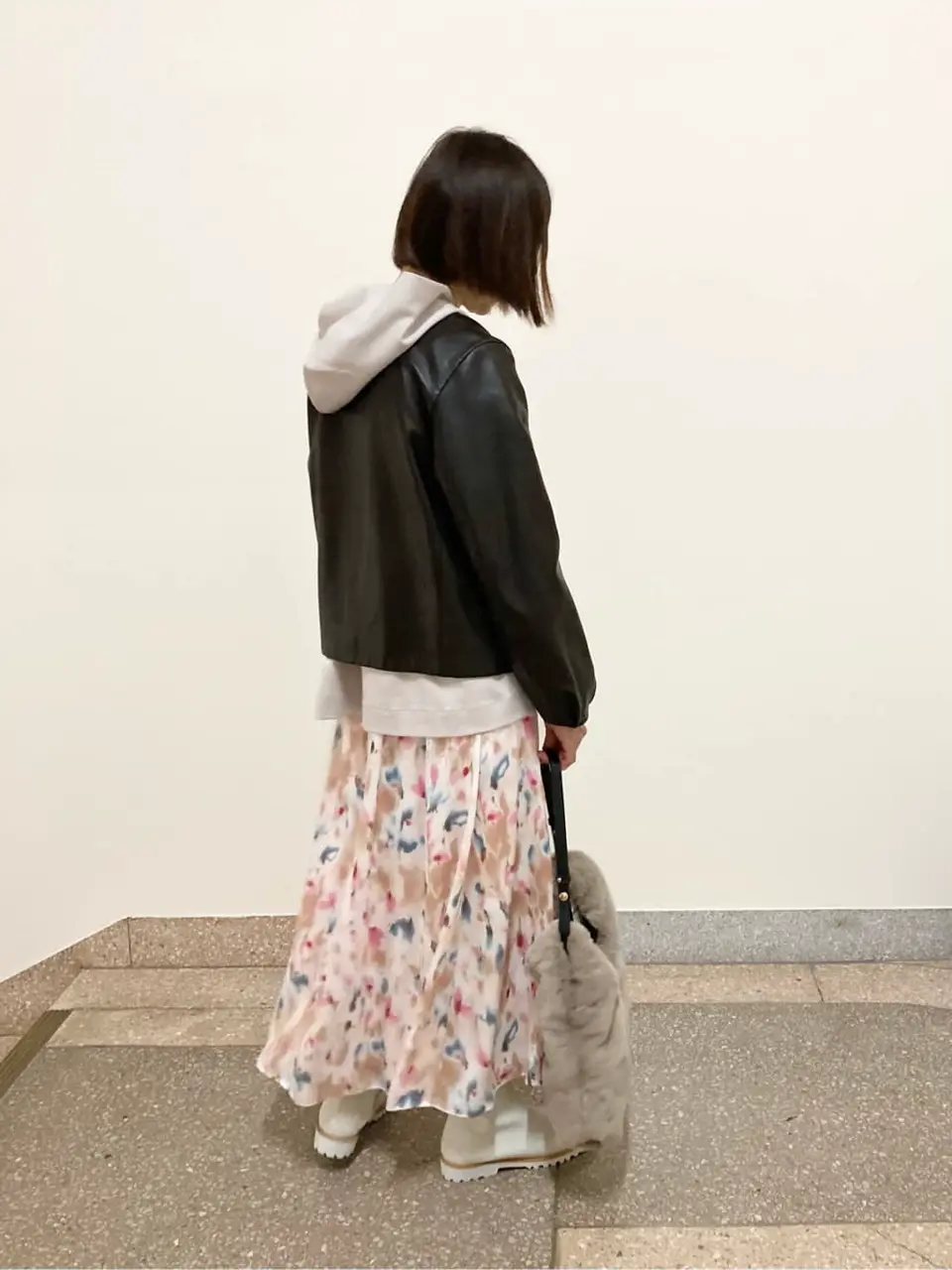 自由区 阿部 コーディネート画像