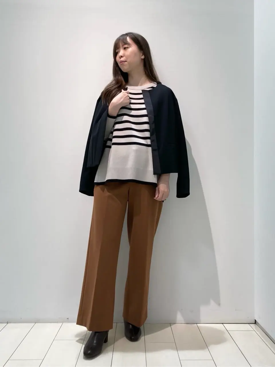  檀 コーディネート画像