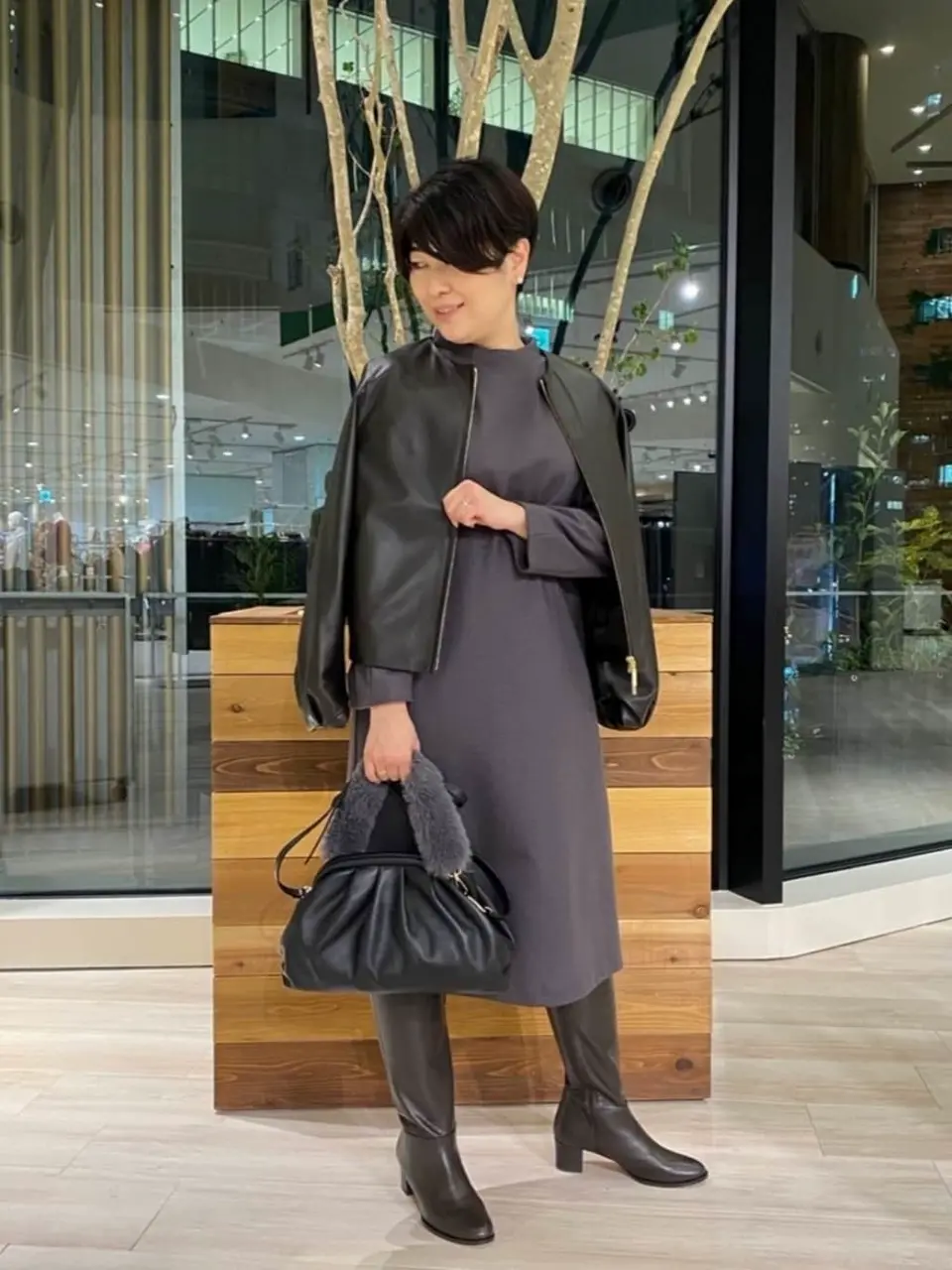 自由区 田中 コーディネート画像