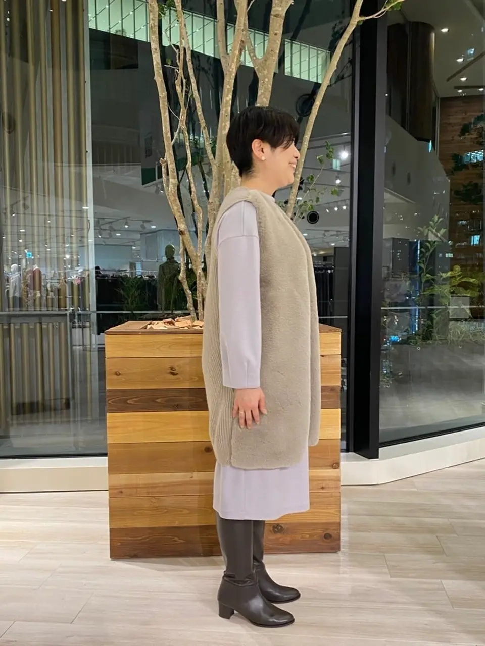 自由区 田中 コーディネート画像